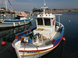 fishing boats, Greece