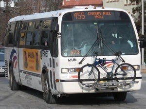 NJ Transit bus, photographed by Adam E. Moreira