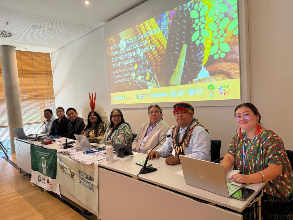 IPLC representatives of South and Mesaoamerica at EDF Side Event at SB62