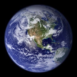 "Blue Marble" image of the Earth