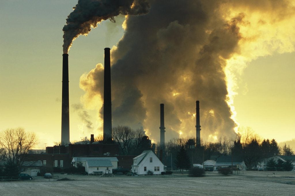 Coal burning plant in Conesville, Ohio.