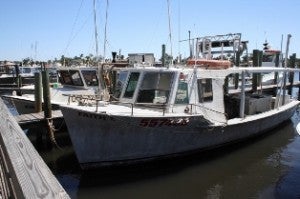 Snapper boats docked