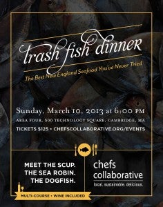Trash Fish Dinner Invitation 