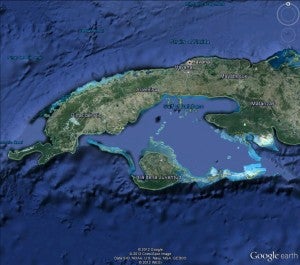 Map, Gulf of Batabano