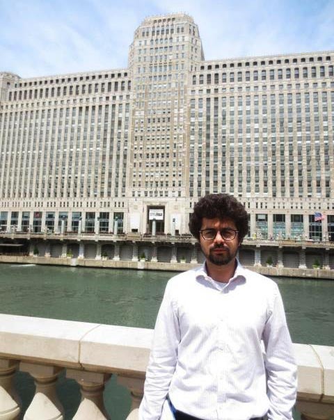 CPP Fellow Abdul_in front of The Mart