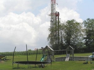 playground and well