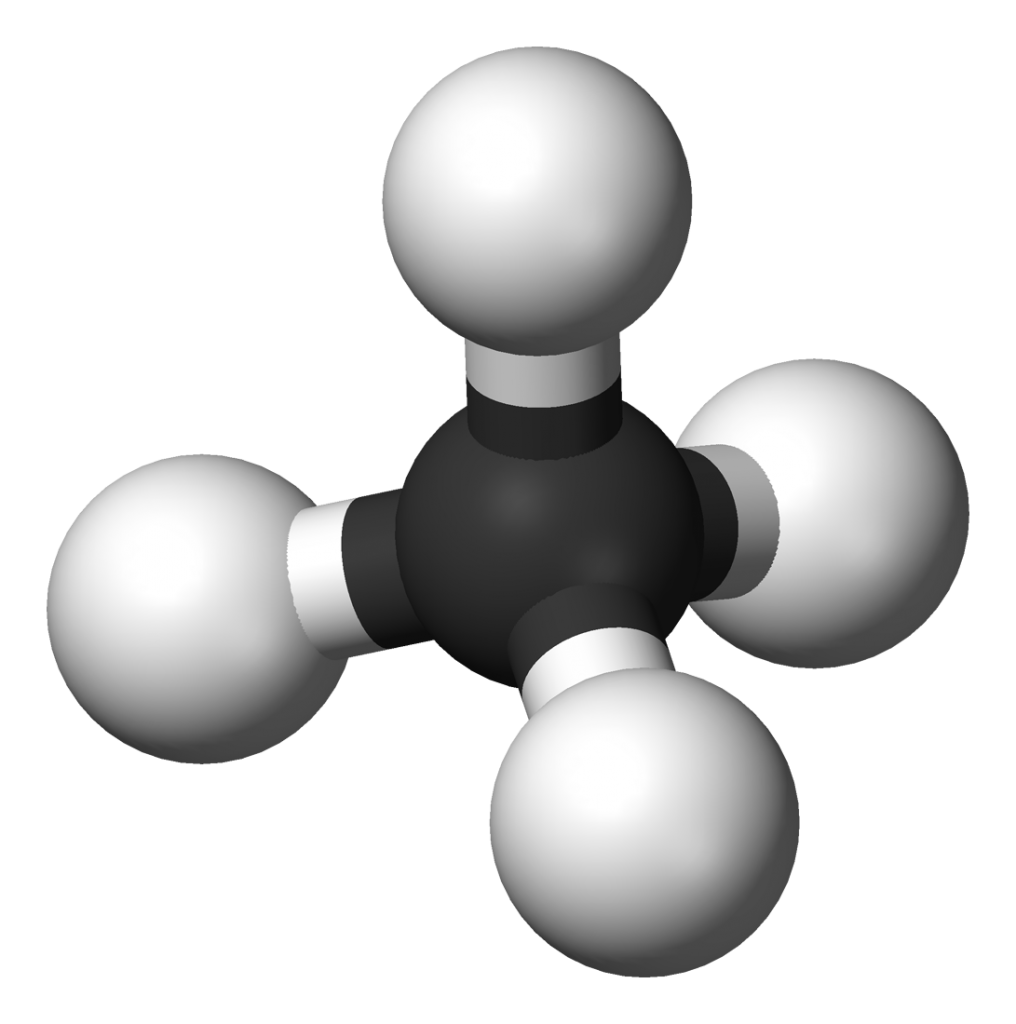 Methane-3D-balls