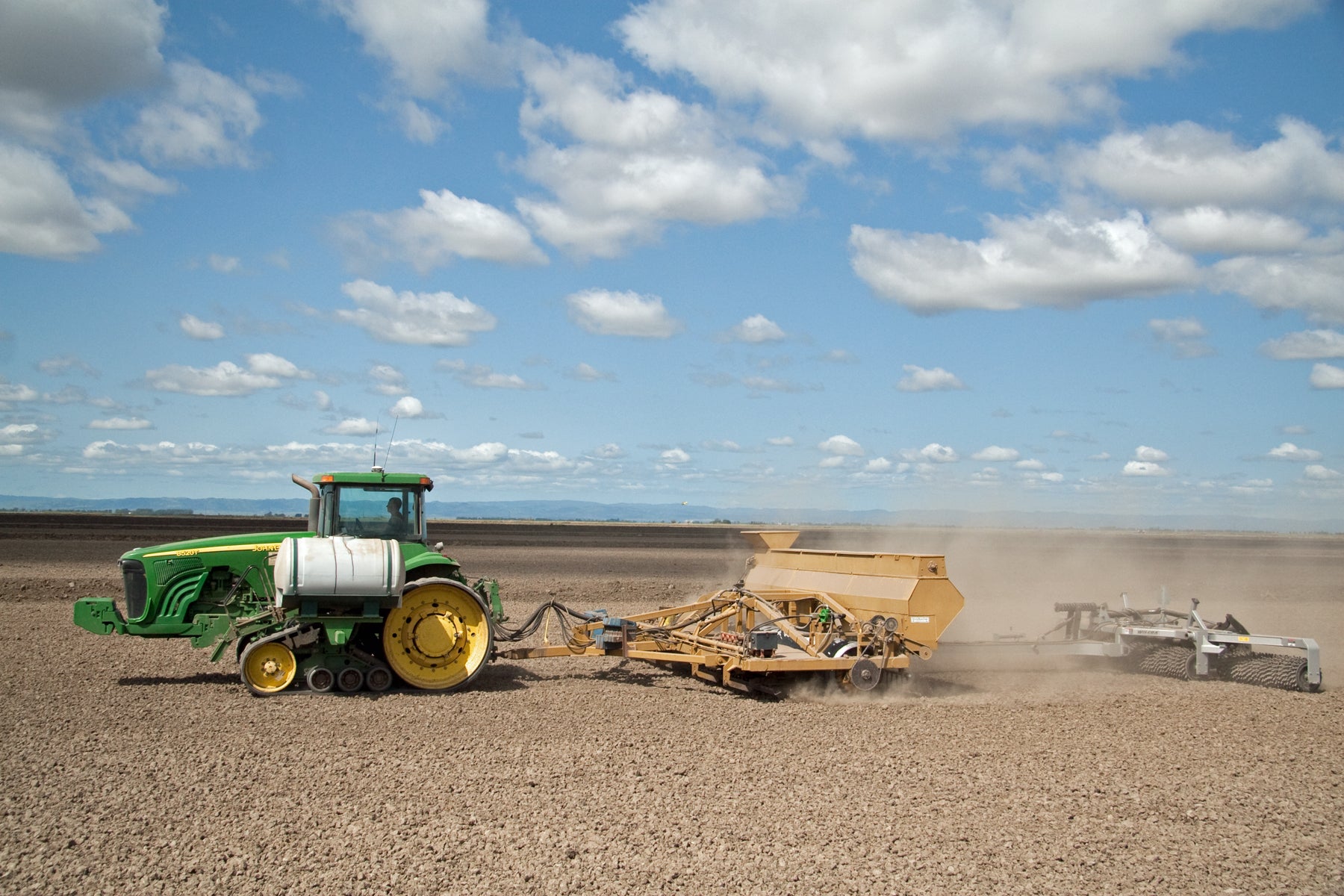 Dry seeding rice reduces early season methane emissions.