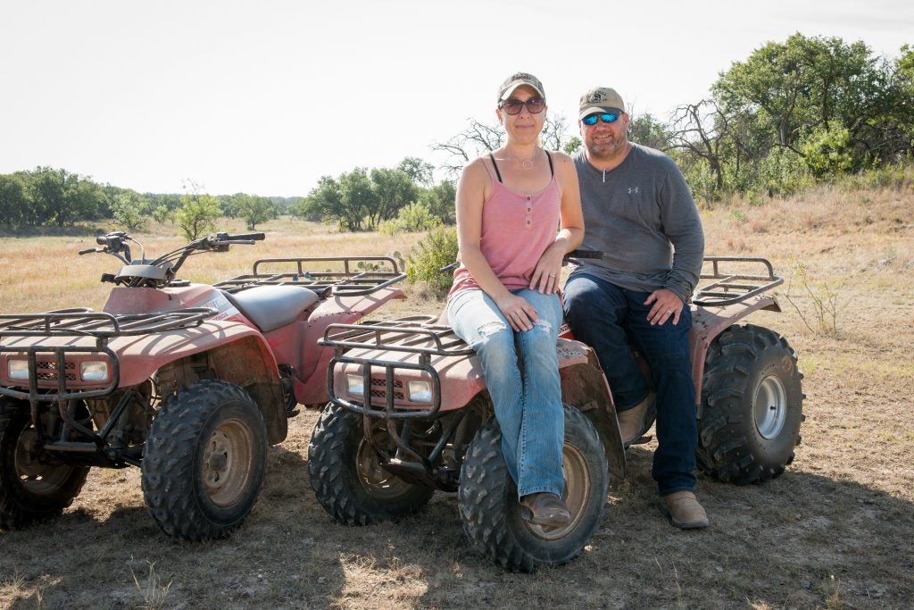 George and Amy Greer of Winters-Wall Ranch