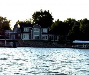 House along the water