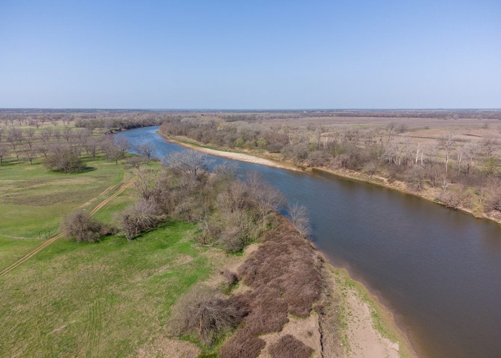 As drought worsens, the Brazos River is among rivers in Texas that are experiencing declines in flows.