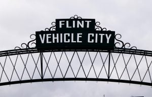 Flint Vehicle City sign