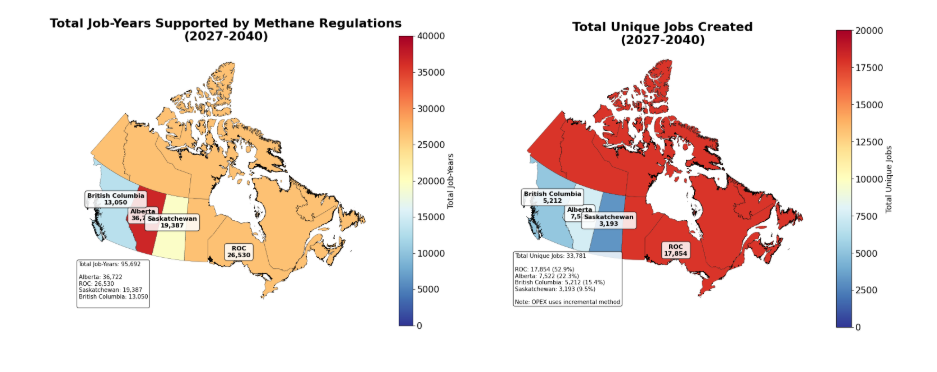Canada methane jobs