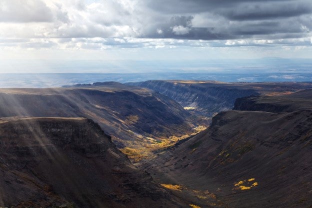 Big Indian Gorge in Steens Mountain