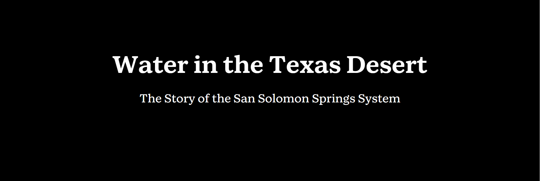 Interactive story map captures iconic Texas spring — and the importance ...