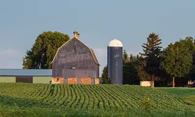 Farm in the midwest